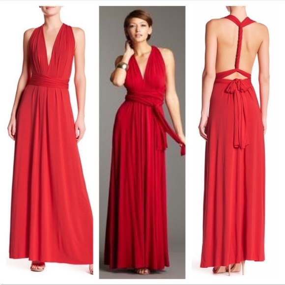 Tart Maxi Dress Nude Convertible Multi Wear - Picture 12 of 12